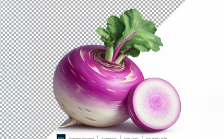 Turnip Fresh Vegetable Transparent background 10