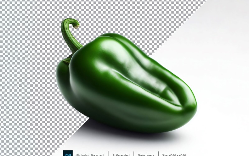 Green chilli Fresh Vegetable Transparent background 07 Vector Graphic