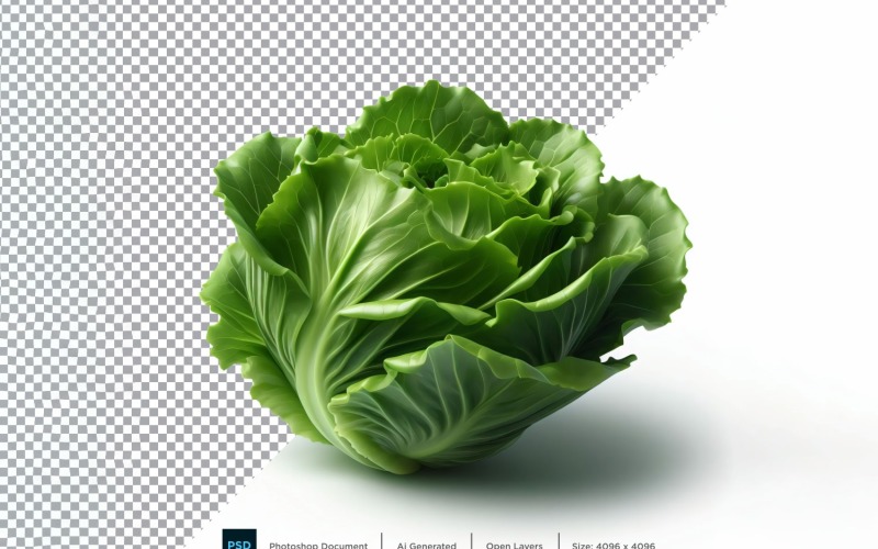 Lettuce Fresh Vegetable Transparent background 03 Vector Graphic