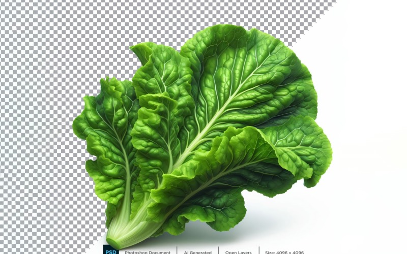 Lettuce Fresh Vegetable Transparent background 07 Vector Graphic