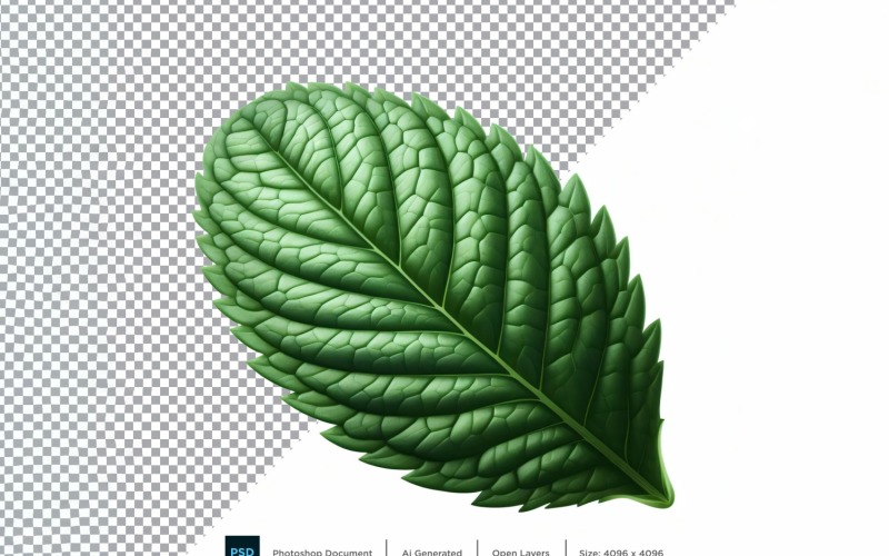 Mint Fresh Vegetable Transparent background 11 Vector Graphic