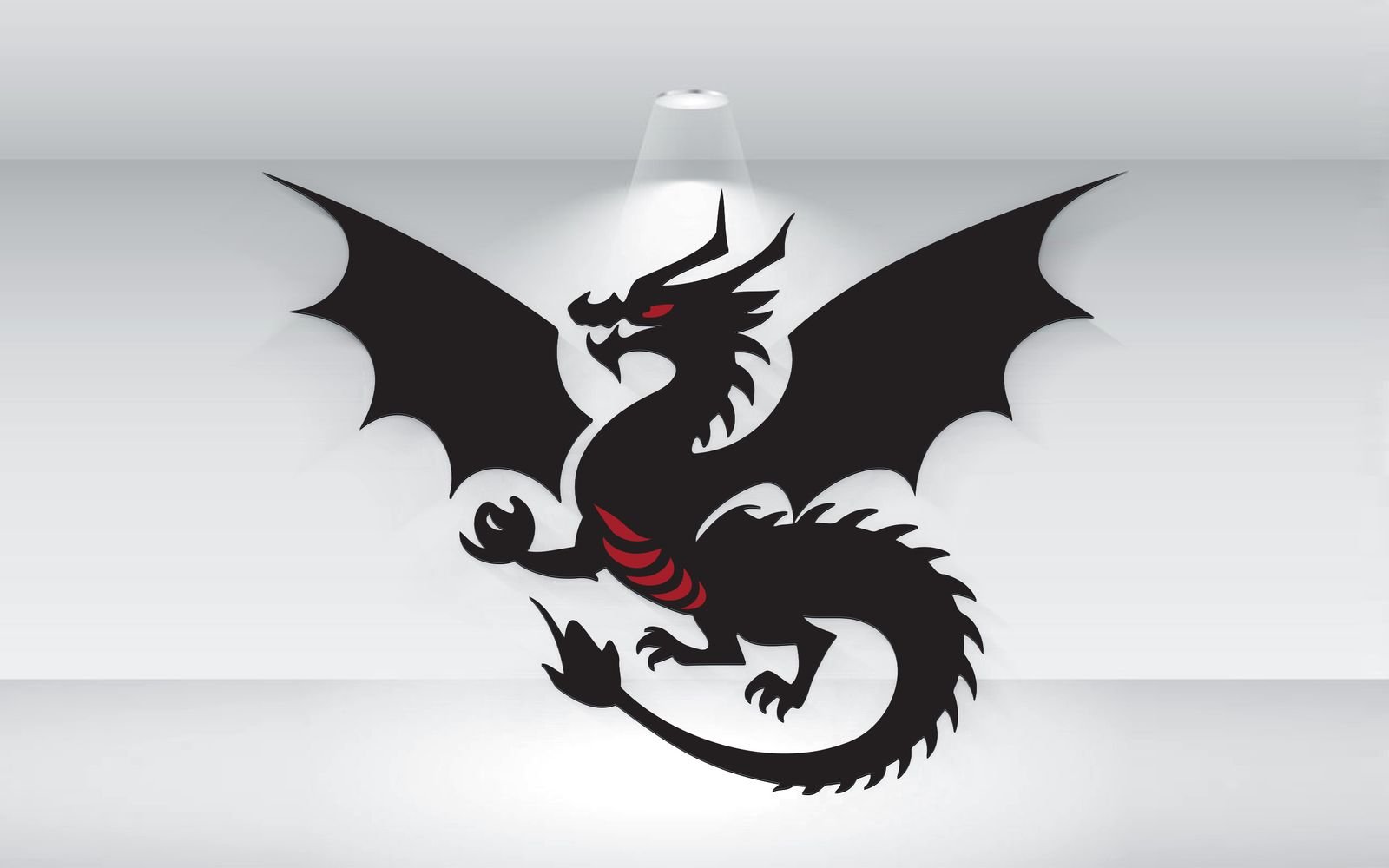 Kit Graphique #404427 Dragon Silhouette Divers Modles Web - Logo template Preview