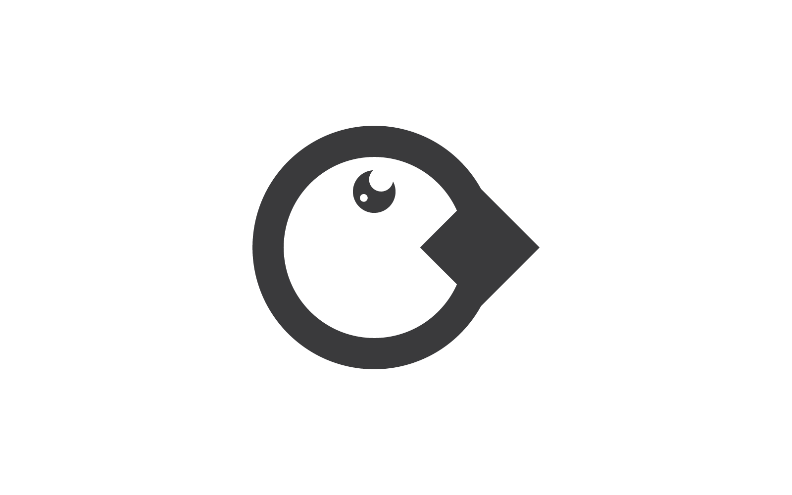 Conception plate de vecteur d&amp;#39;icône de logo de pingouin