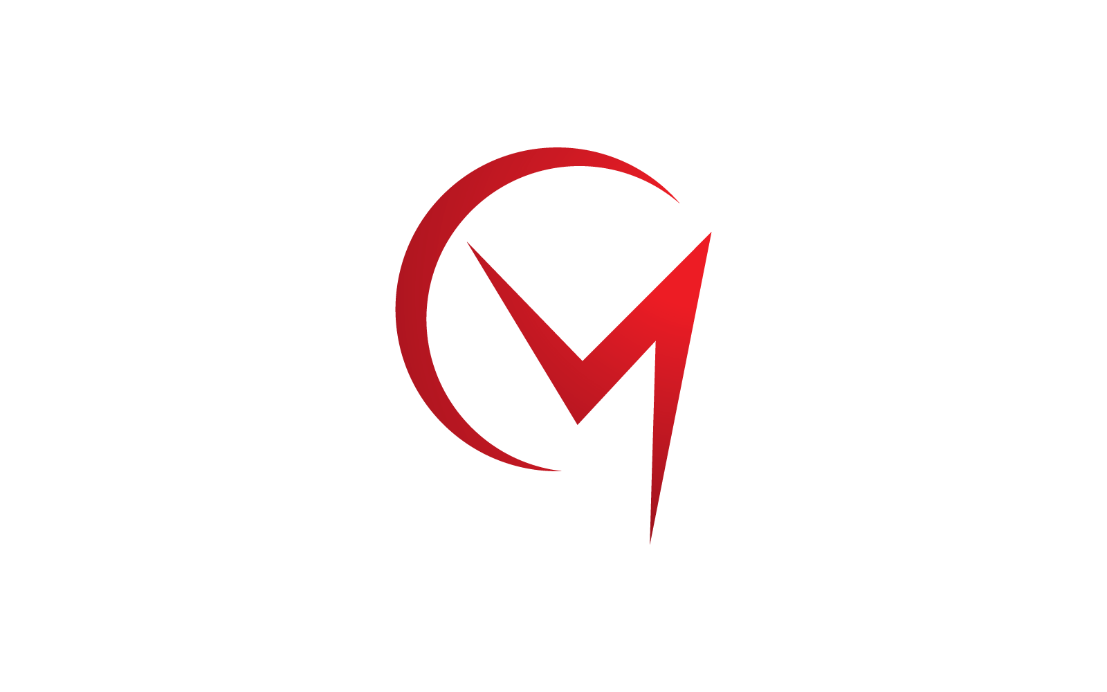 M-Buchstabe-Logo-Vektor-flache Design-Vorlage