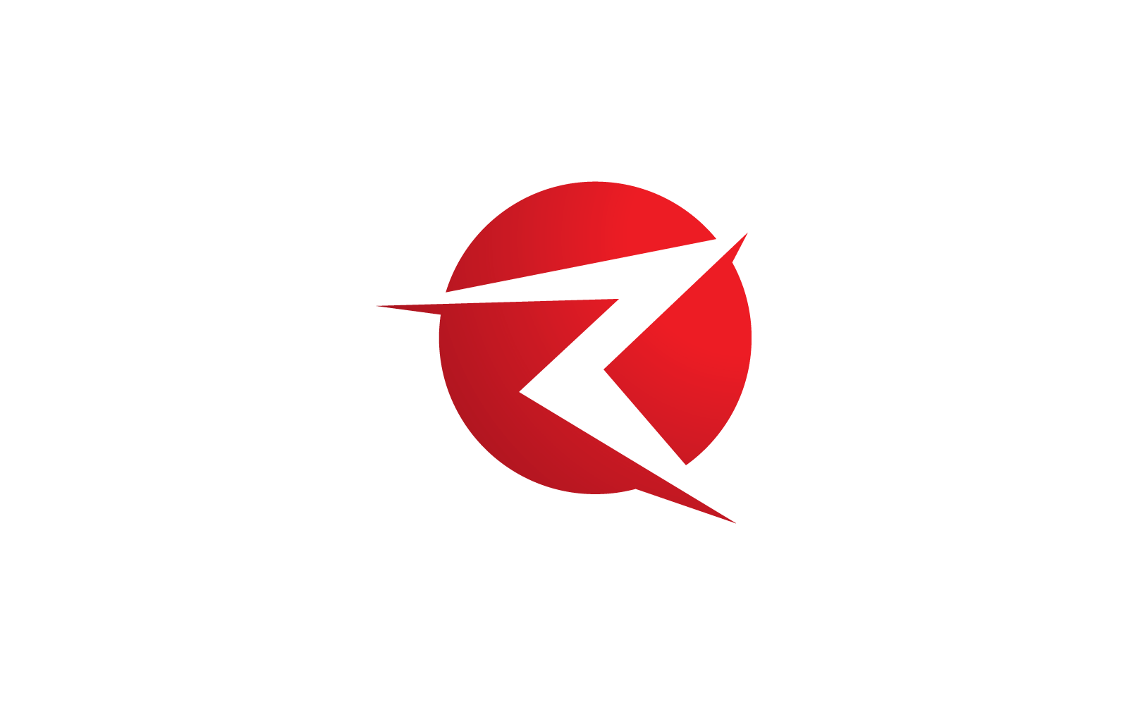 R letter logo business design template