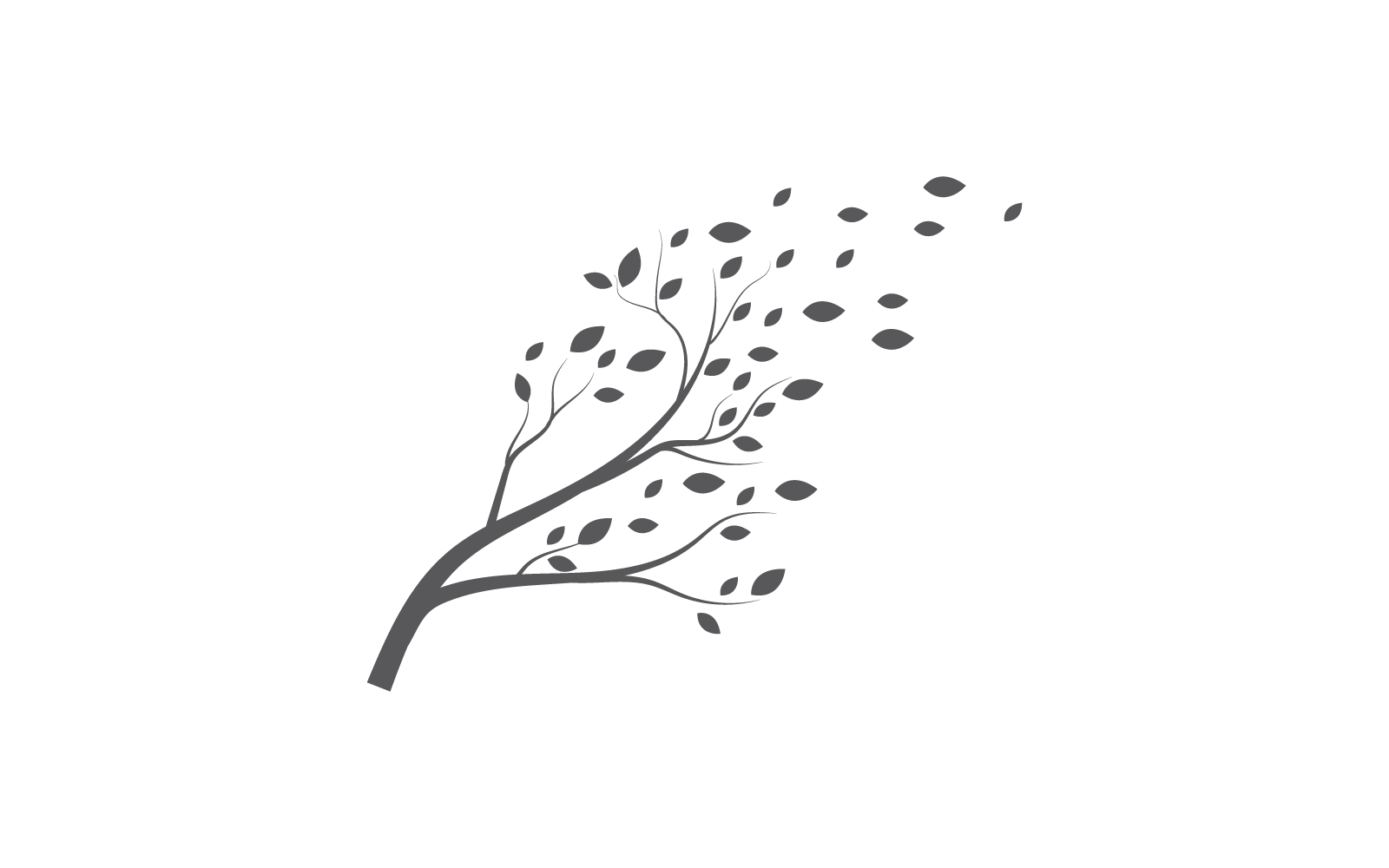 Šablona návrhu vektorové ilustrace přírody stromu