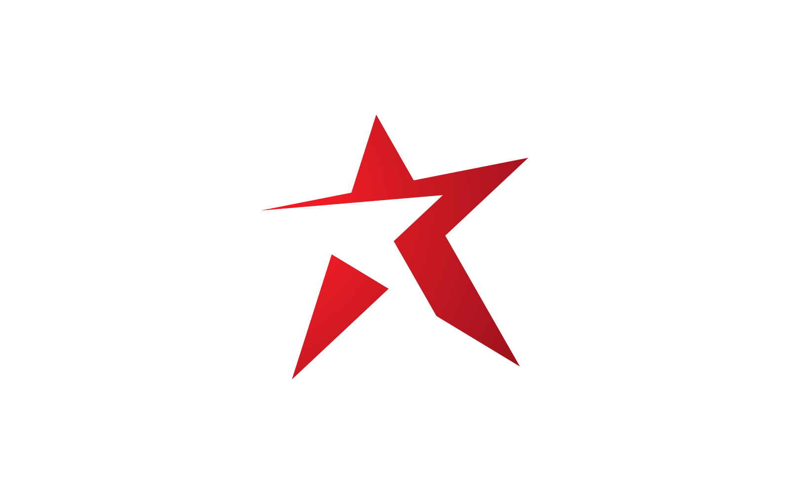 Stern-Logo-Design-Vektor-Illustrationsvorlage