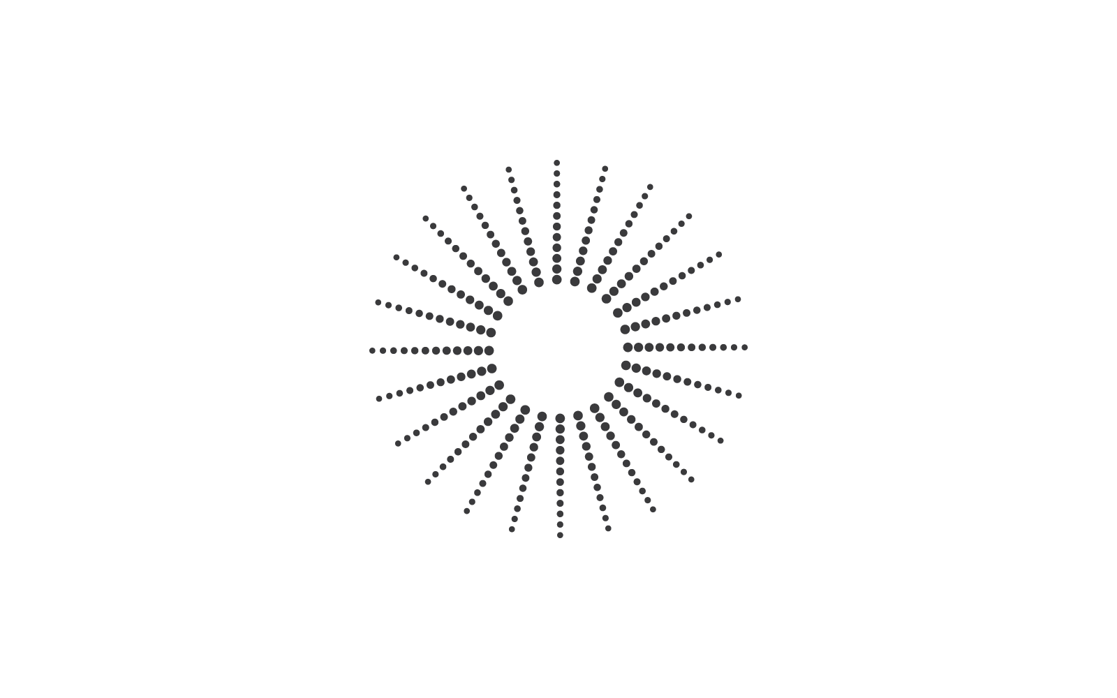 Sunburst flache Design-Icon-Vorlage