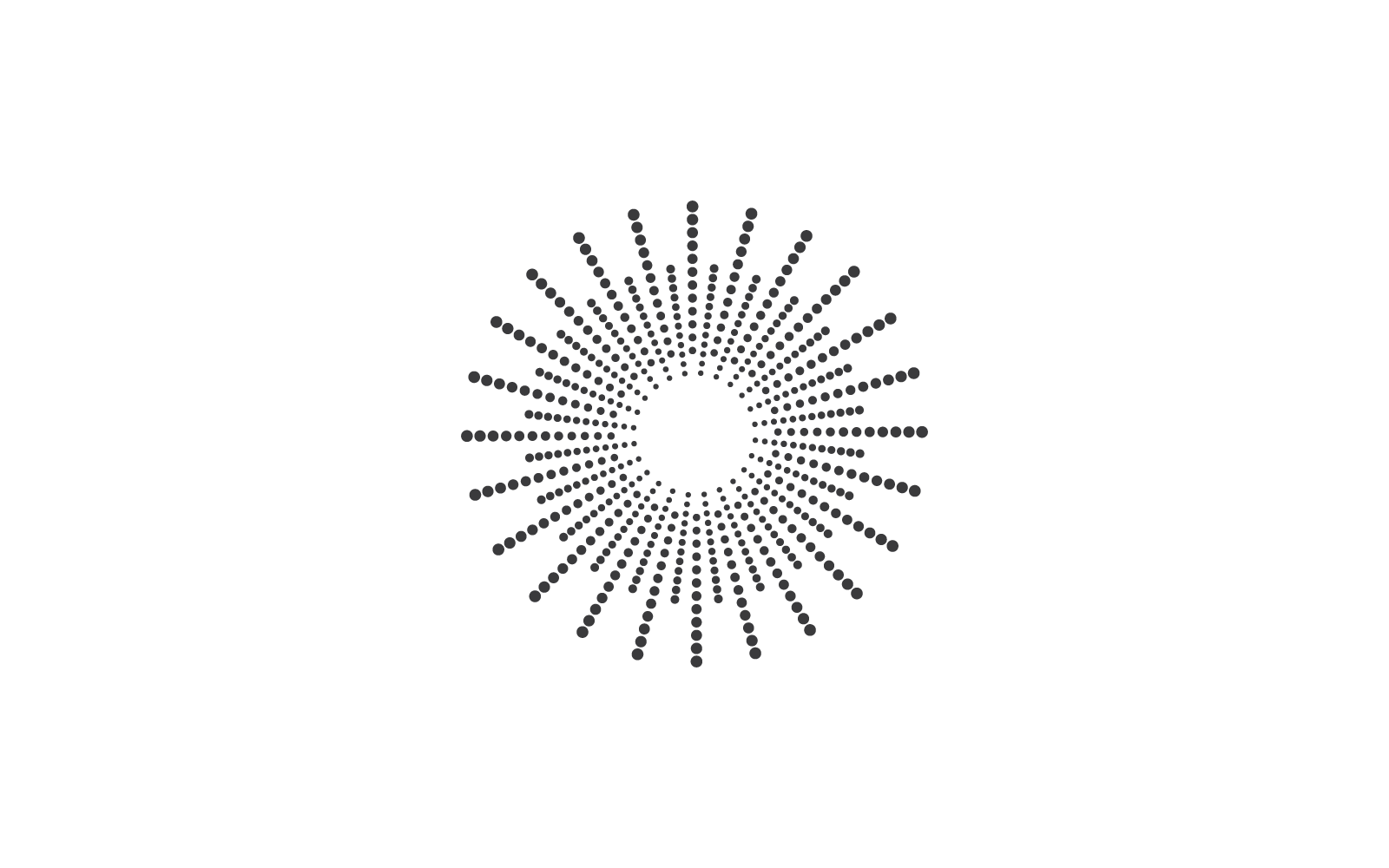 Sunburst ikona ilustracja płaski szablon projektu