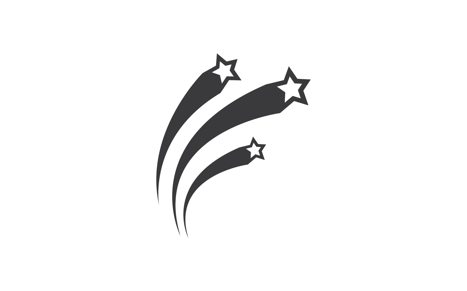 Szablon projektu ilustracji ikony logo gwiazdy