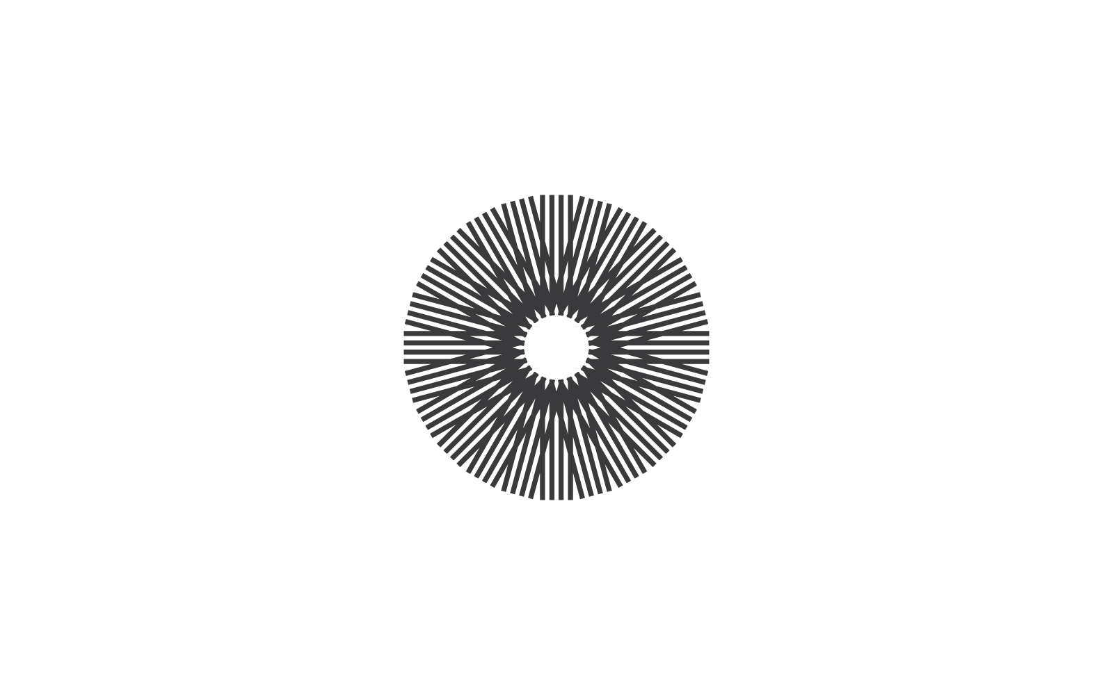 Vector de icono de ilustración de diseño Sunburst