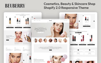 Beuberry - Beauty, Cosmetic & Skincare Shop Multipurpose Shopify 2.0 Responsive Theme