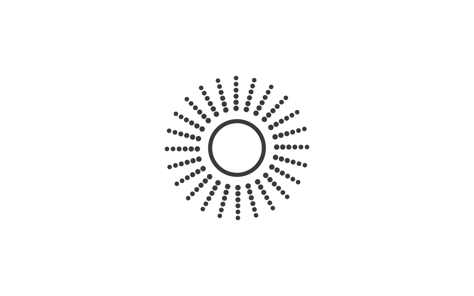 Conception d'illustration vectorielle d'icône de rayon de soleil