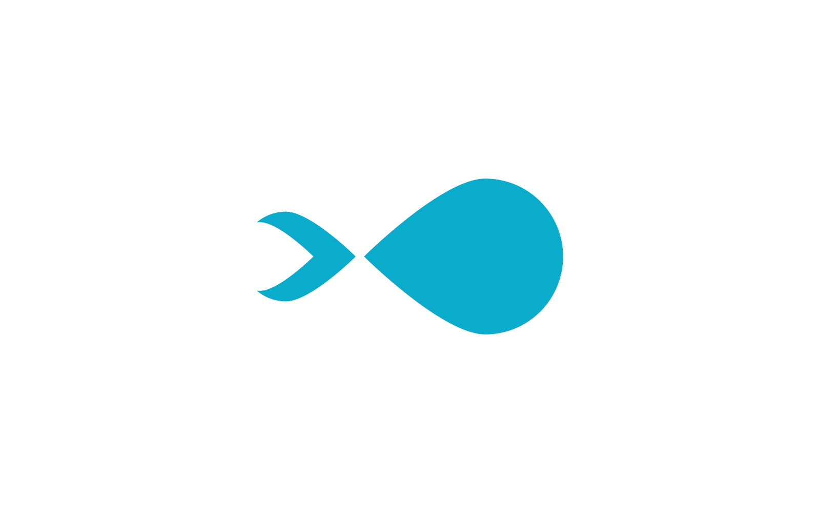 Fisk logotyp design ikon vektor mall