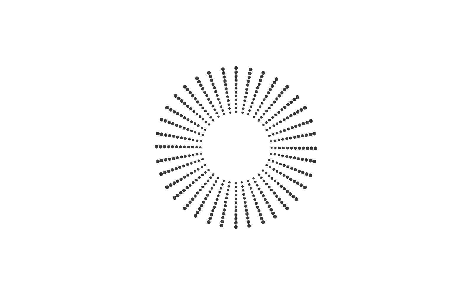 Sunburst ontwerp pictogram illustratie sjabloon