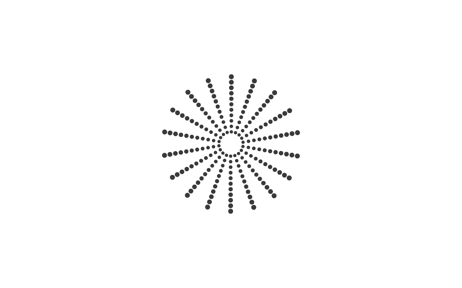 Szablon ilustracji wektorowych projektu ikony Sunburst