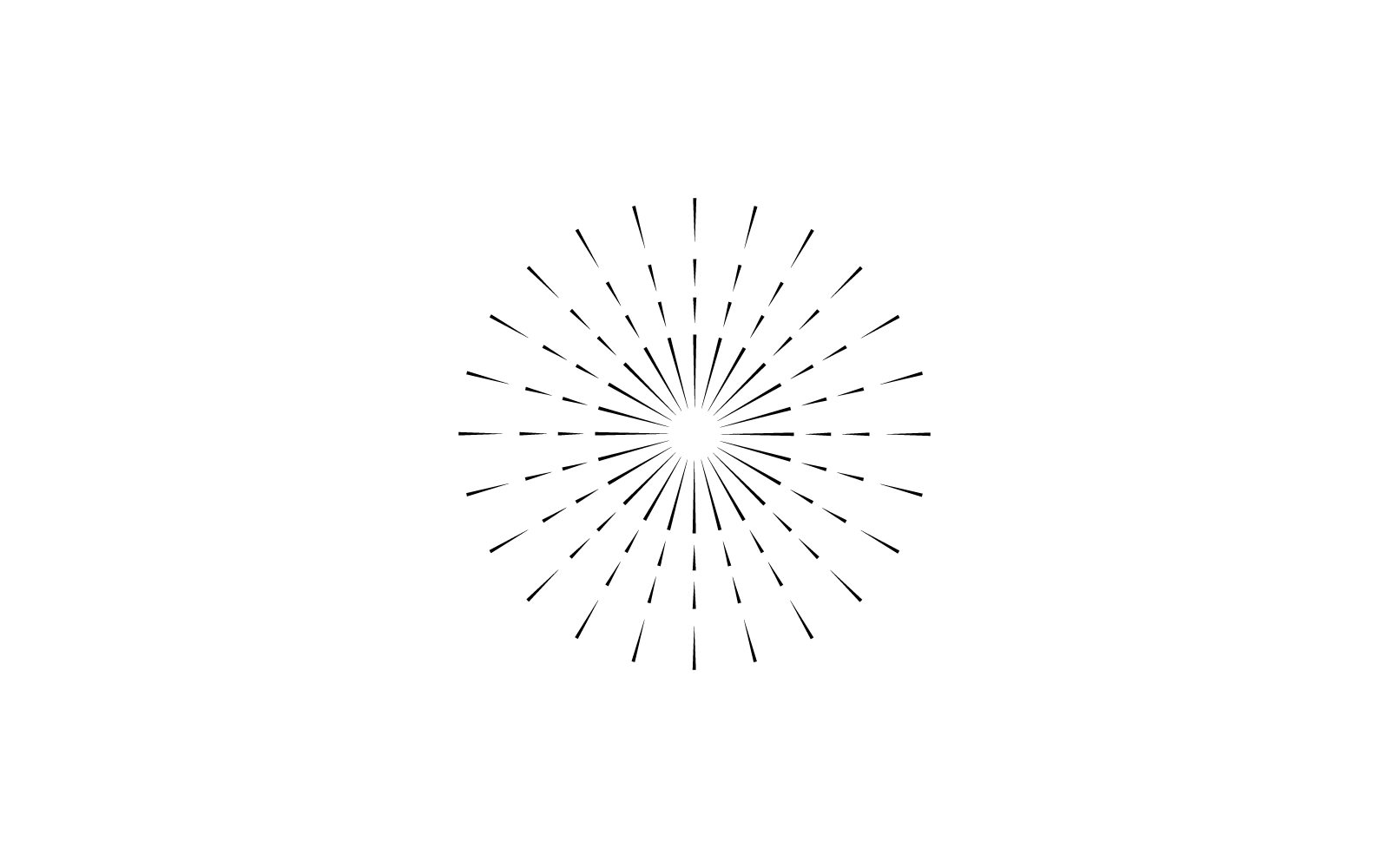 Zonnestraal pictogram ontwerp vector sjabloon