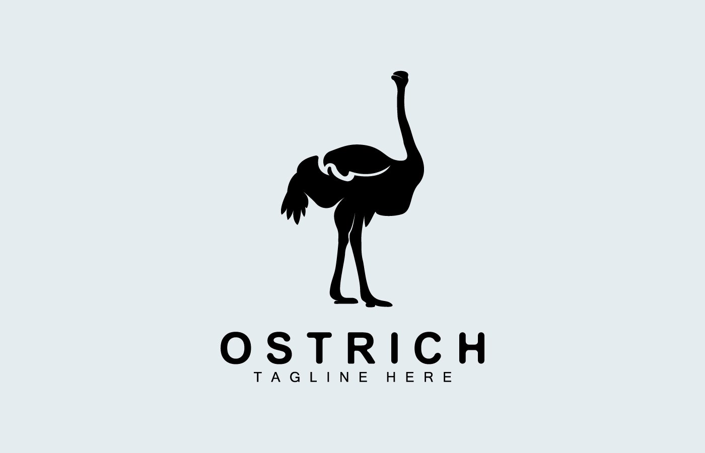 Kit Graphique #404619 Ostrich Heron Divers Modles Web - Logo template Preview