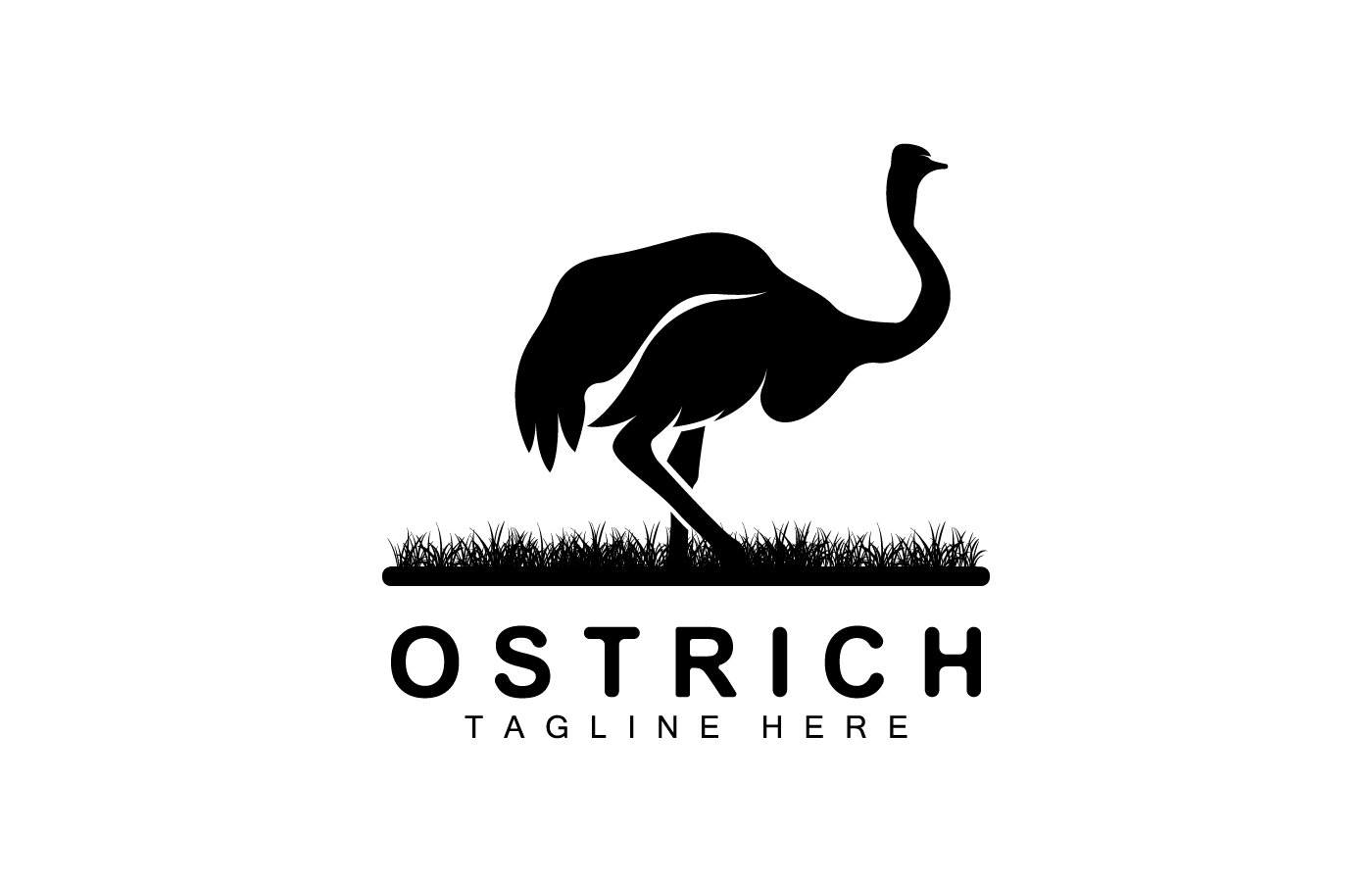 Kit Graphique #404621 Ostrich Heron Divers Modles Web - Logo template Preview