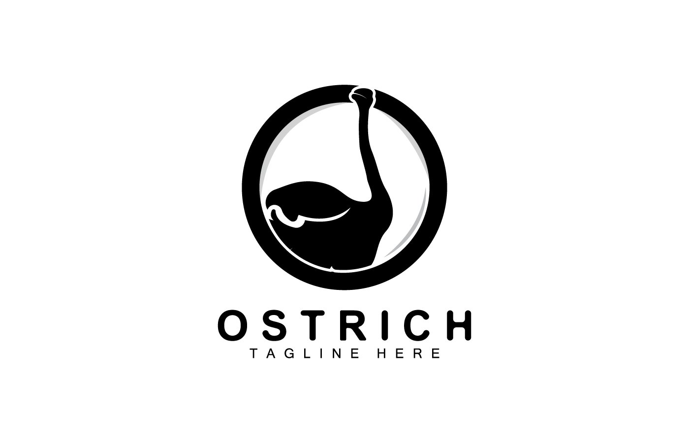 Kit Graphique #404623 Ostrich Heron Divers Modles Web - Logo template Preview
