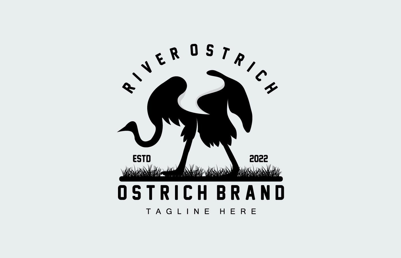 Kit Graphique #404627 Ostrich Heron Divers Modles Web - Logo template Preview
