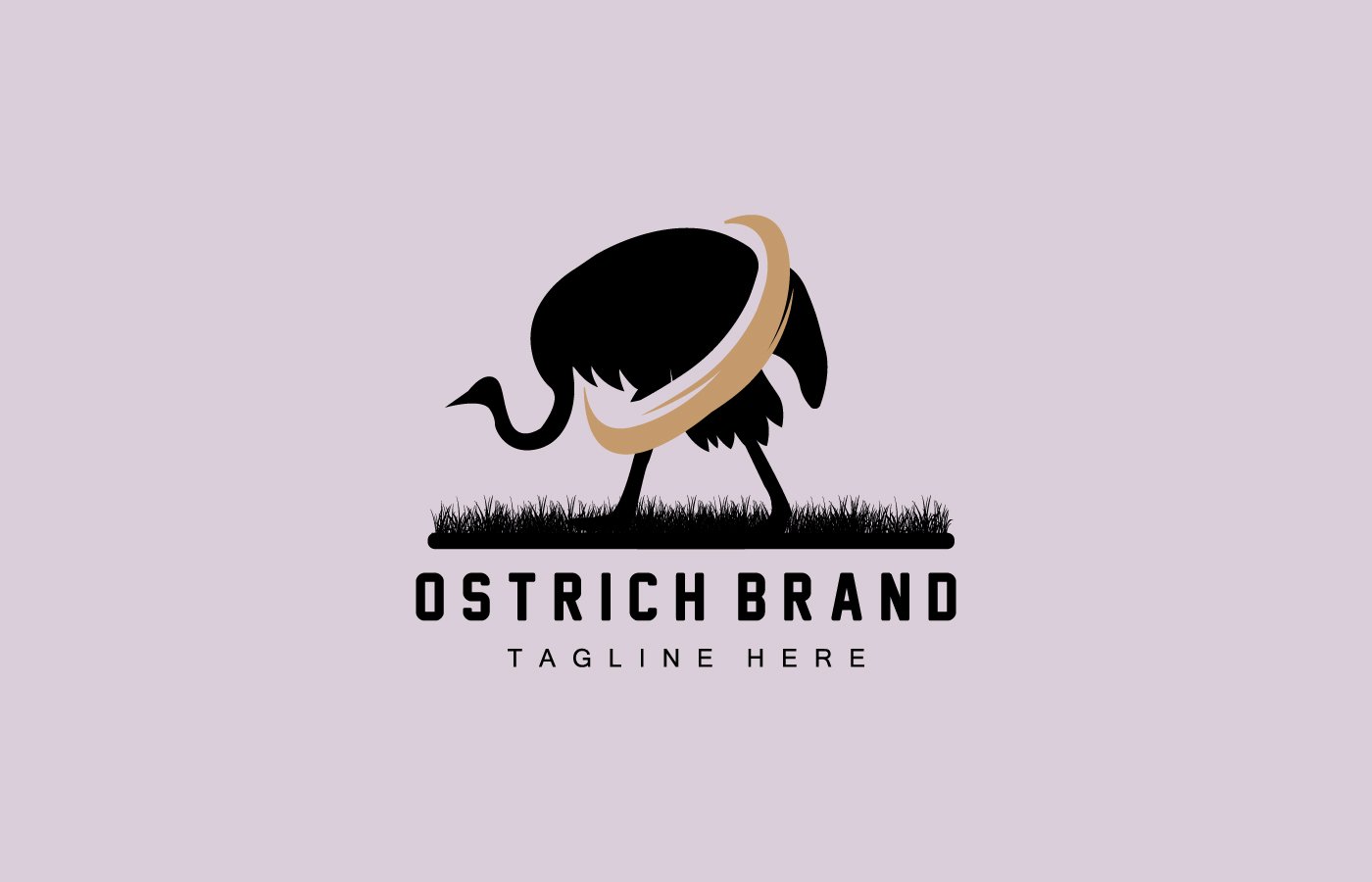 Kit Graphique #404631 Ostrich Heron Divers Modles Web - Logo template Preview