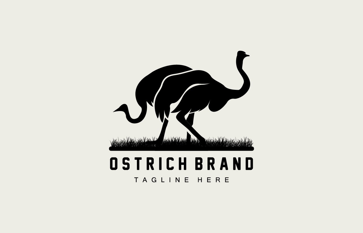 Kit Graphique #404636 Ostrich Heron Divers Modles Web - Logo template Preview