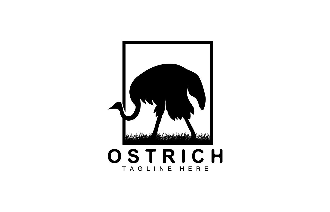 Kit Graphique #404637 Ostrich Heron Divers Modles Web - Logo template Preview