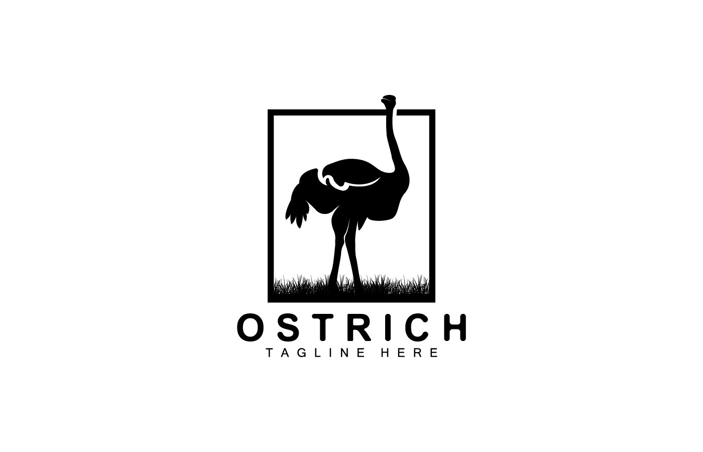 Kit Graphique #404640 Ostrich Heron Divers Modles Web - Logo template Preview