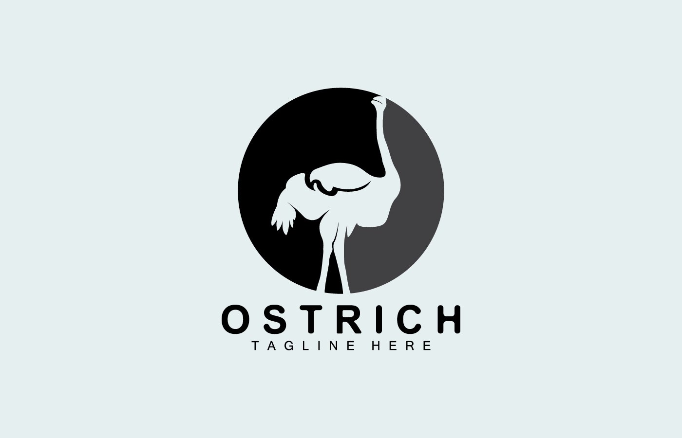 Kit Graphique #404642 Ostrich Heron Divers Modles Web - Logo template Preview