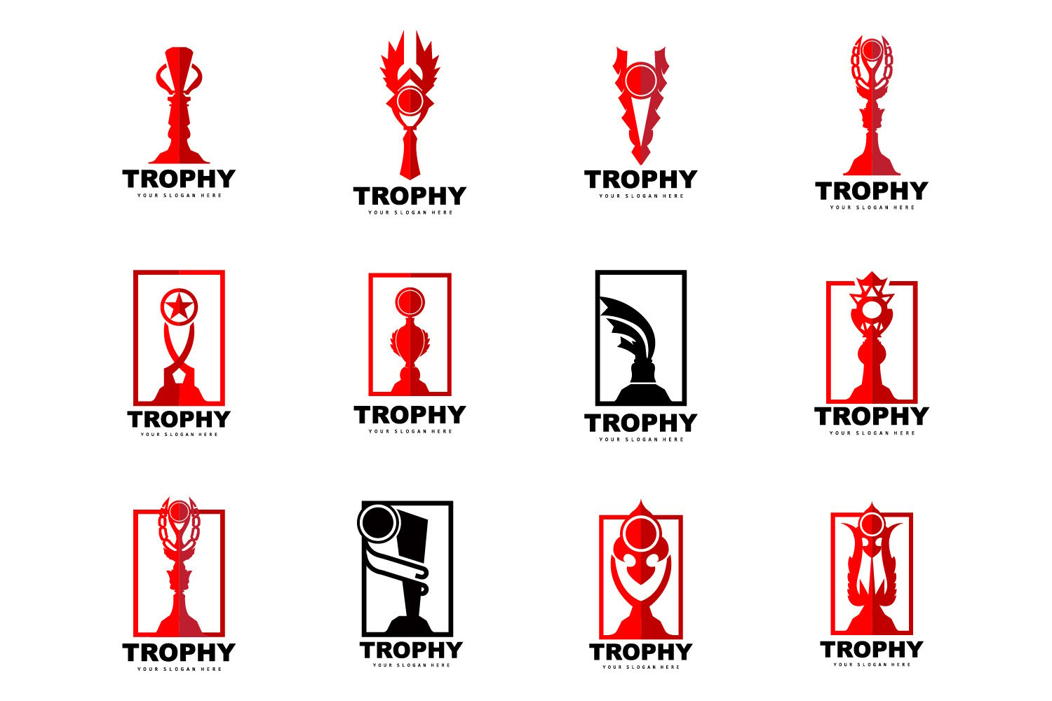 Kit Graphique #404674 Trophy Win Divers Modles Web - Logo template Preview