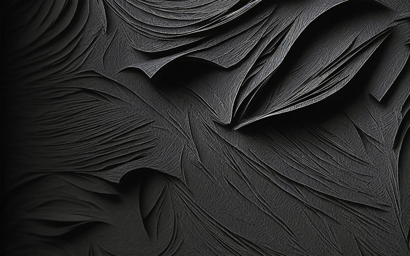 Black feathers background_black feathers pattern background Background