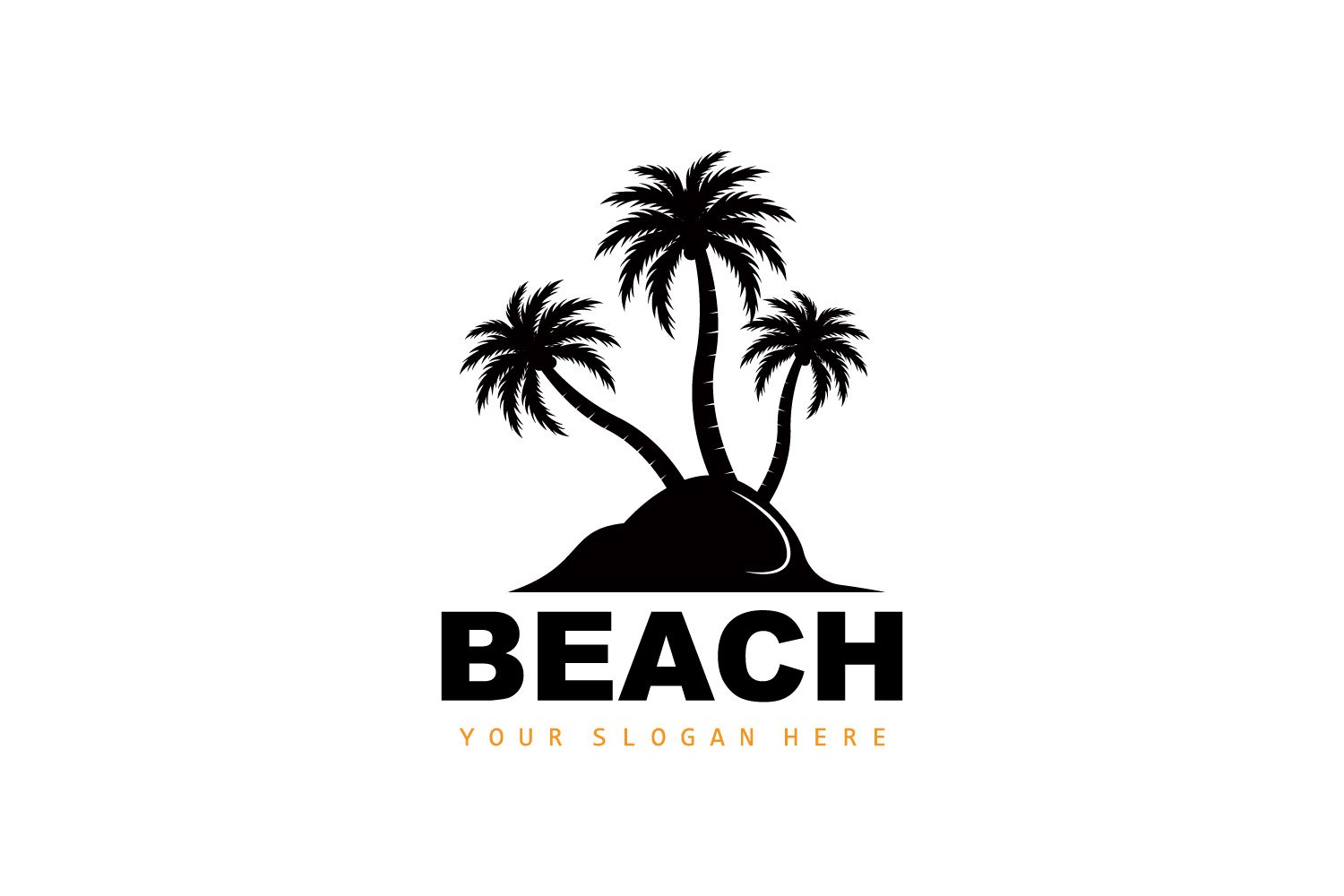 Kit Graphique #404705 Vacances Silhouette Web Design - Logo template Preview