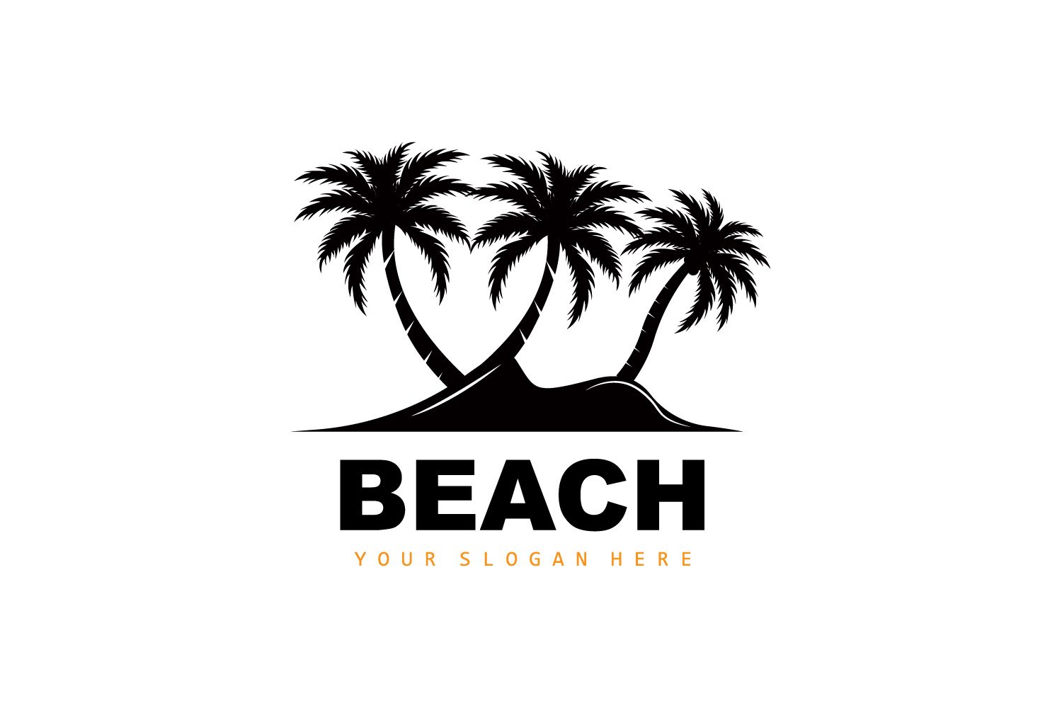 Kit Graphique #404707 Vacances Silhouette Web Design - Logo template Preview
