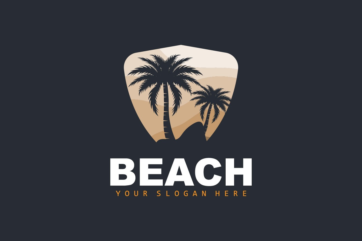 Kit Graphique #404742 Vacances Silhouette Web Design - Logo template Preview