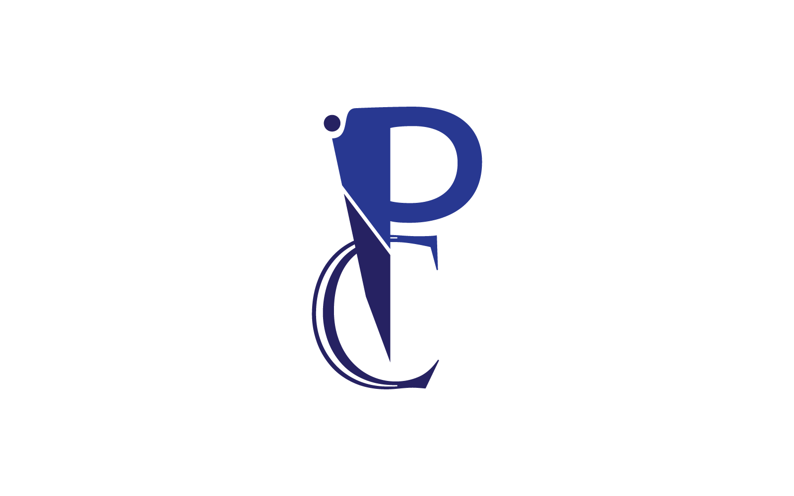PC brief logo vector pictogrammalplaatje