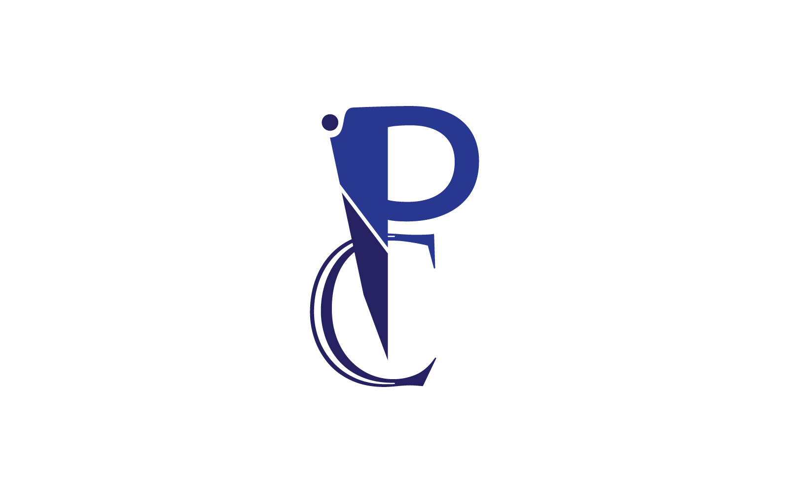 PC letter logo icon vector template Logo Template