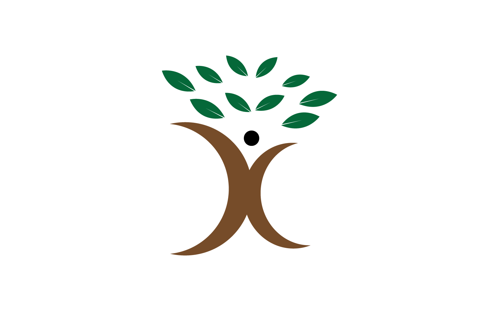 Tree nature logo template vector design