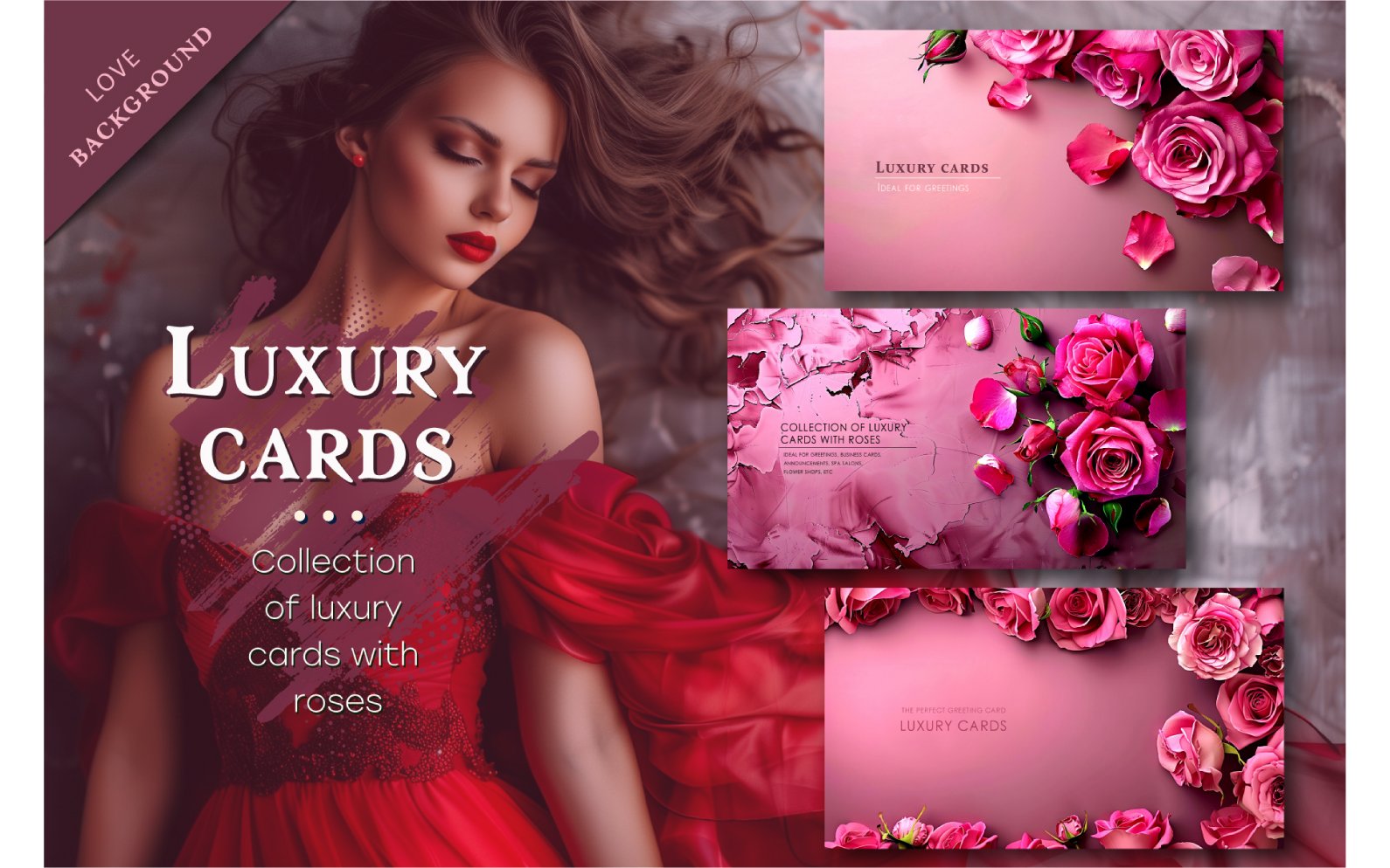 Kit Graphique #404800 Roses Luxe Web Design - Logo template Preview