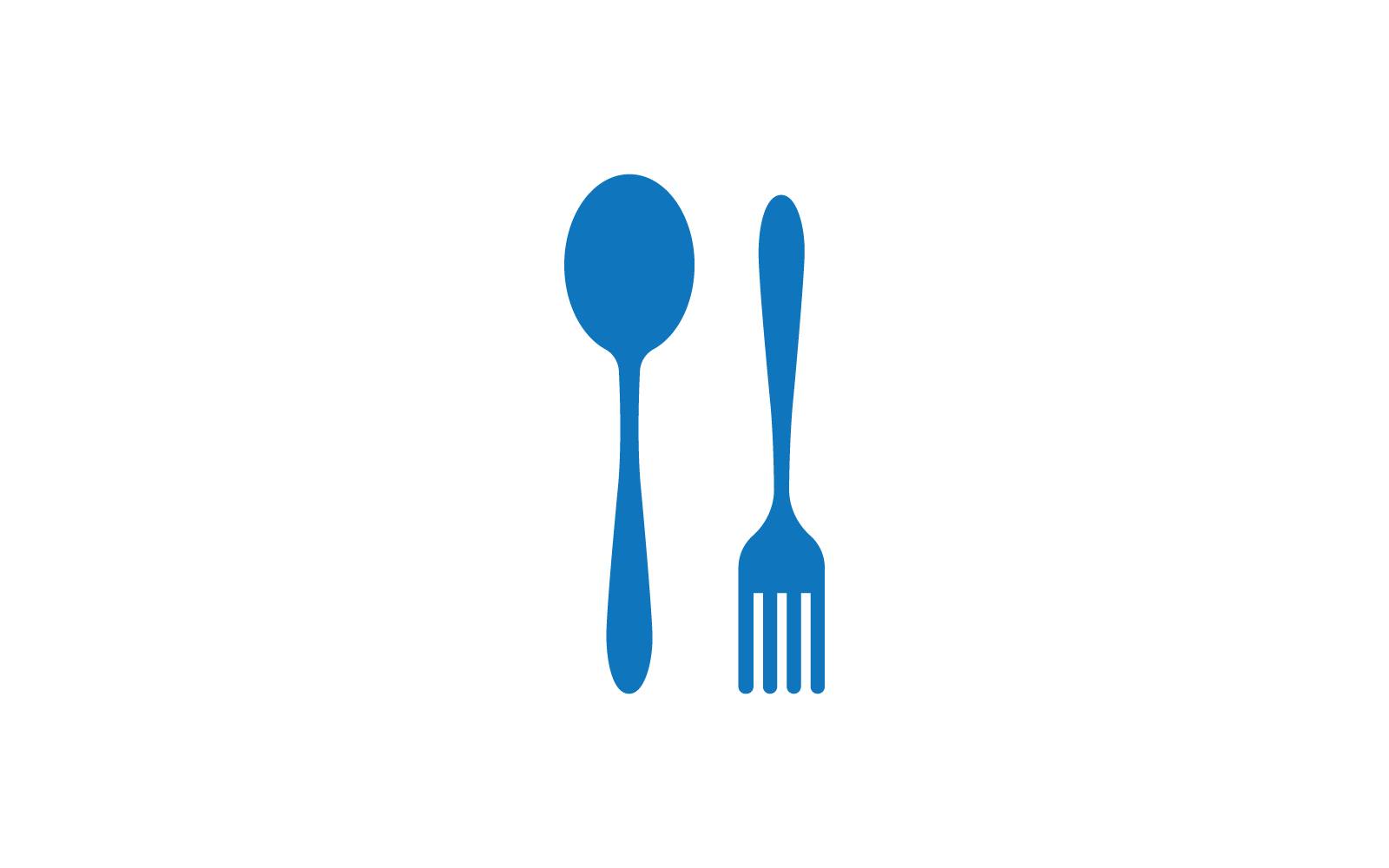 fork and spoon icon vector template Logo Template