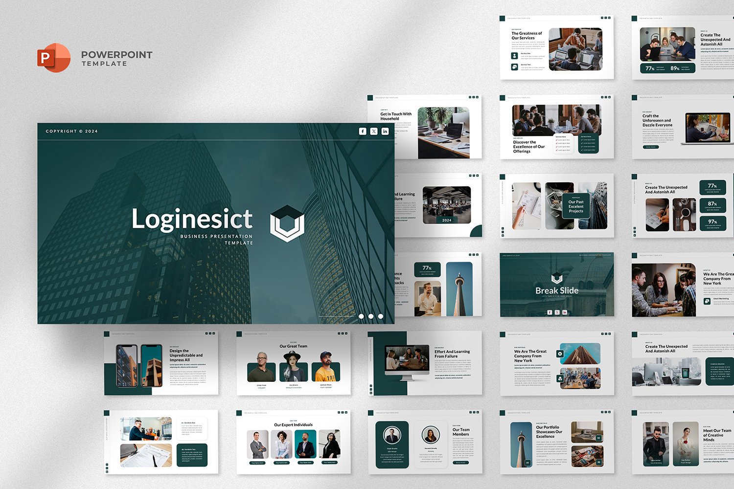 Kit Graphique #405082 Agence Business Web Design - Logo template Preview