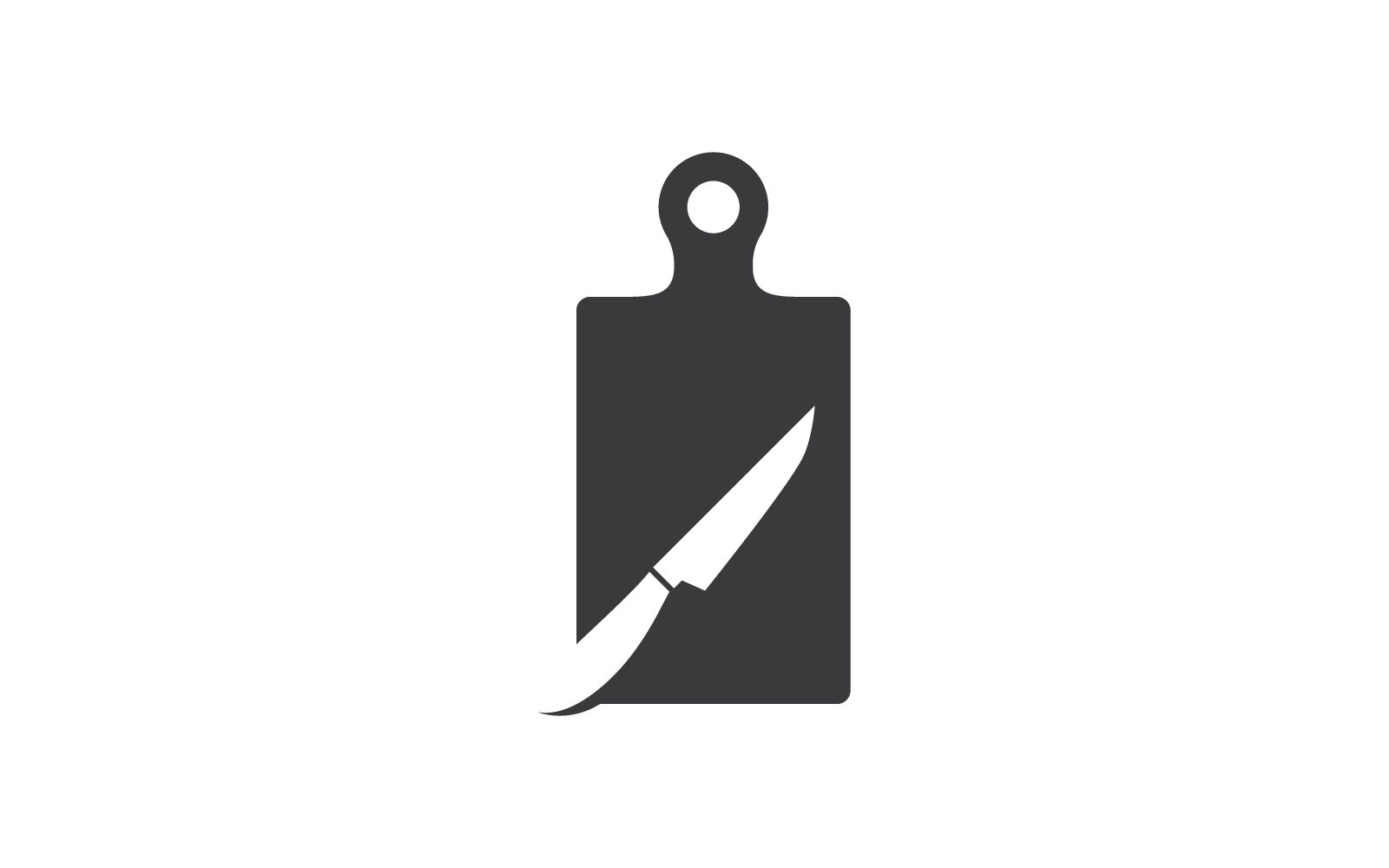 Cutting board icon illustration design vector