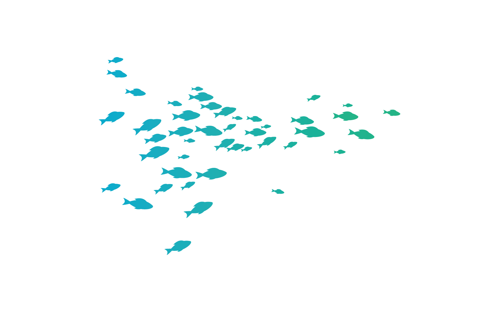 Modello icona illustrazione vettoriale sfondo pesce