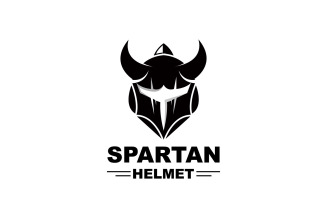 Spartan Logo Vector Silhouette Knight DesignV2