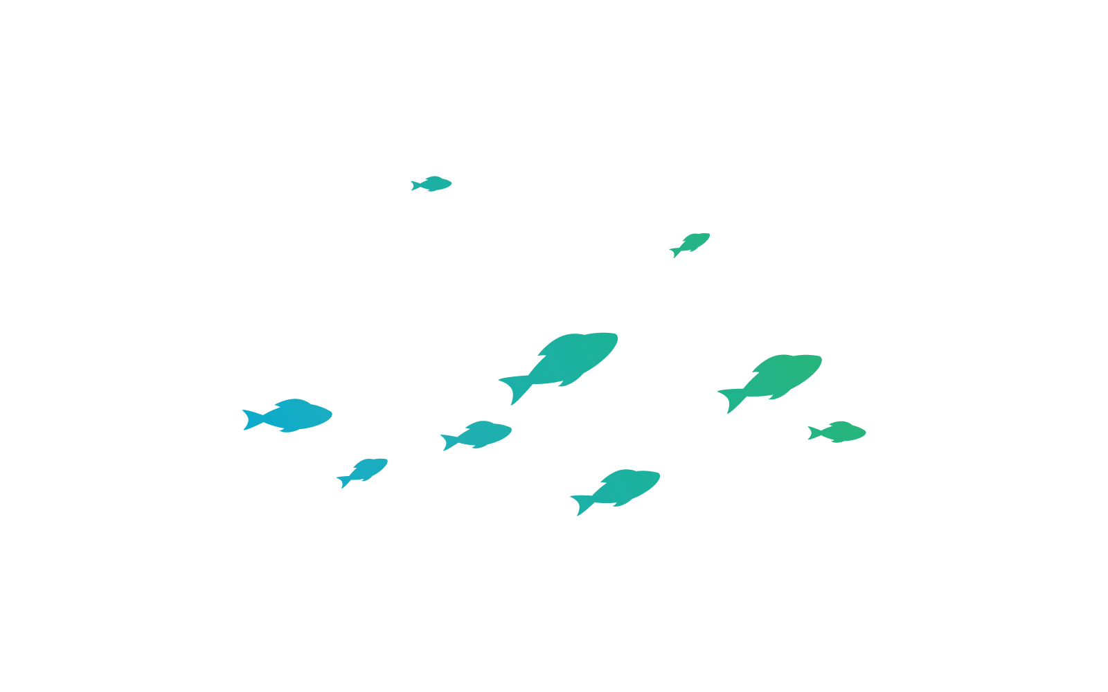 Vis achtergrond illustratie vector pictogrammalplaatje