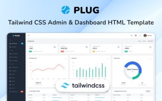 Plug - Tailwind CSS Admin & Dashboard Template