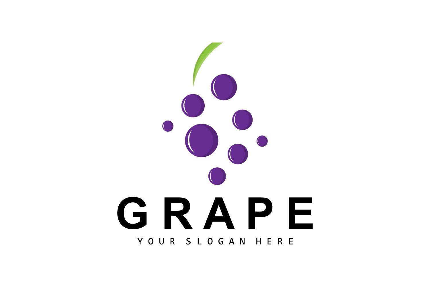 Kit Graphique #405204 Grape Wine Divers Modles Web - Logo template Preview