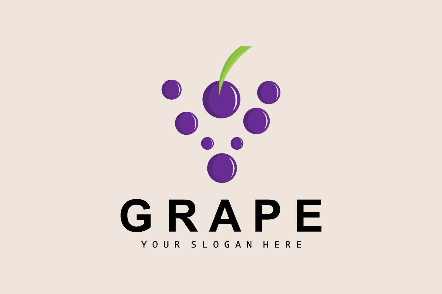 Kit Graphique #405206 Grape Wine Divers Modles Web - Logo template Preview
