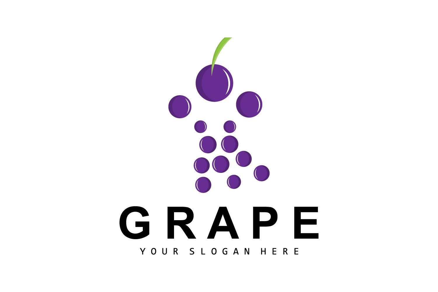 Kit Graphique #405208 Grape Wine Divers Modles Web - Logo template Preview