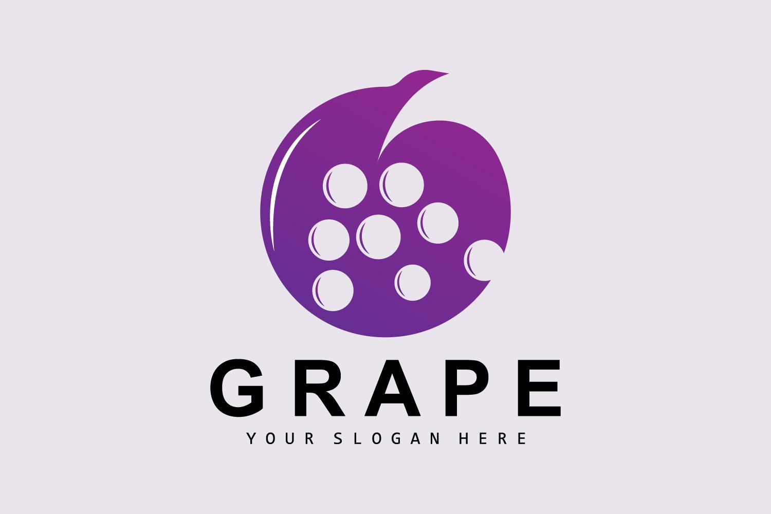 Kit Graphique #405209 Grape Wine Divers Modles Web - Logo template Preview